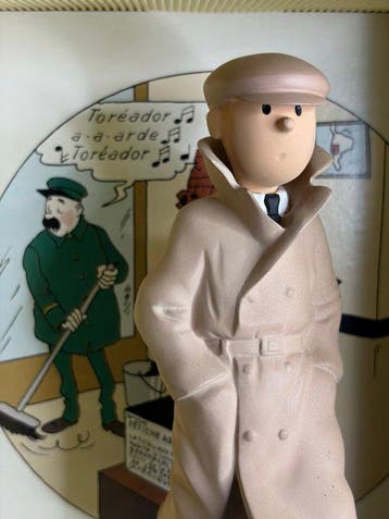 Statuette Leblon- Delienne - Beeldje - Tintin - L’oreille