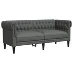 2-zits Chesterfield stof | Tweede kansje | OP = OP, Huis en Inrichting, Verzenden, Chesterfield, Tweepersoons, Zo goed als nieuw