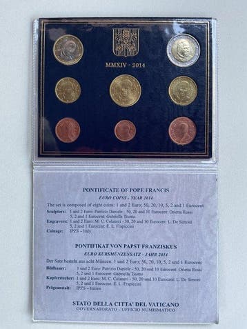 Vaticaan. Year Set (BU) 2014 (Zonder minimumprijs)