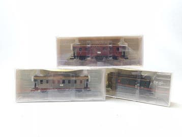Brawa H0 - 2130/2140/2164 - Modeltrein personenwagen (3) -