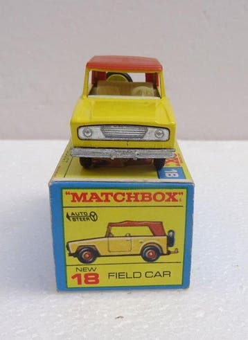 Matchbox - Modelraket - Matchbox 18 Field Car, Nieuw