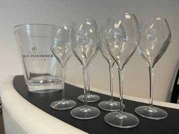 Louis Roederer - Champagne koeler - Plastic, Glas - en 6
