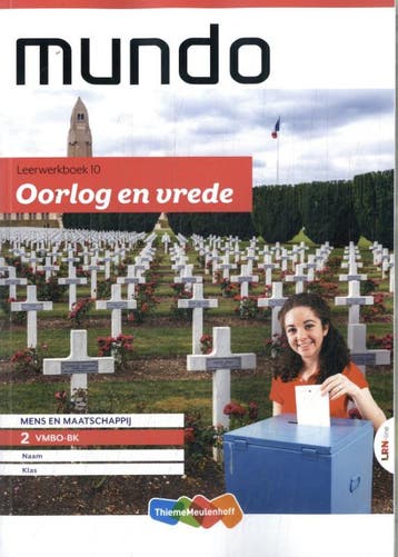 Mundo 10 oorlog en vrede. leerjaar 2 vmbo-bk Leerwerkboek, Boeken, Verzenden, Zo goed als nieuw