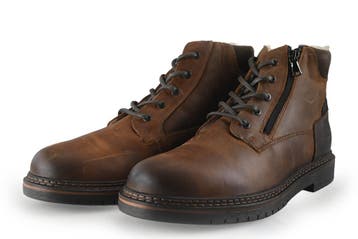 Nelson Veterboots in maat 43 Cognac, Kleding | Heren, Schoenen, Overige kleuren, Verzenden, Boots, Zo goed als nieuw