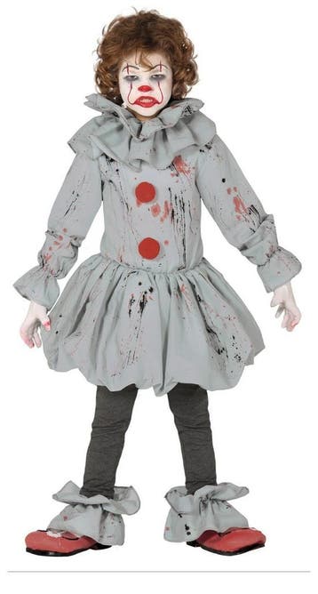 Halloween Clown Kostuum Kind, Verzenden, Nieuw