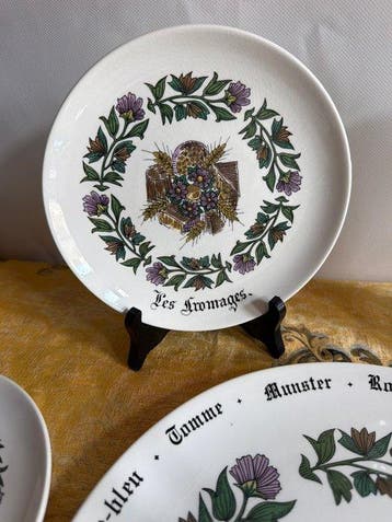 Gien - Service de table pour le dîner (7) - Porcelaine -