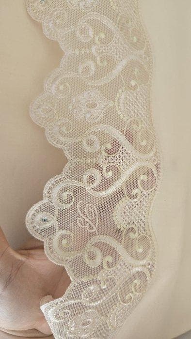 Blumarine - Laken - 290 cm - 270 cm, Antiek en Kunst, Antiek | Tapijten, Tafelkleden en Textiel