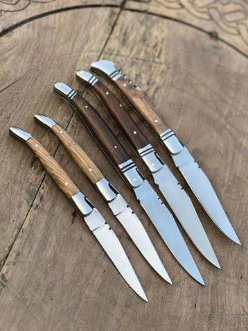 Keukenmes - Kitchen knife set - Laguiole Bougna Met Bee