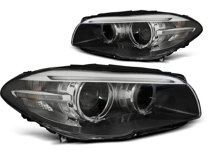 Koplampen Xenon D1S LCI-Look | BMW 5-serie F10 / F11 2010-20, Auto-onderdelen, Verlichting, Nieuw, BMW, Verzenden