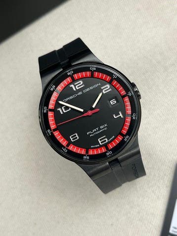 Porsche Design - Flat Six Automatic Date - P.635143441254 -, Nieuw
