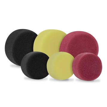 2dekans | VONROC Polijstpads Set – 6-delig | Ø50 & 75 mm |, Ophalen of Verzenden