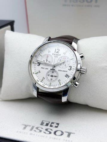Tissot - PRC 200 Chronograph - Zonder minimumprijs - T461 -, Handtassen en Accessoires, Horloges | Heren, Nieuw