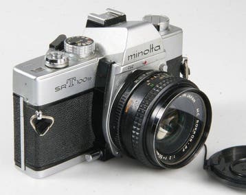 Minolta SR-T 100b + Rokkor 2/50mm | Single lens reflex, Nieuw