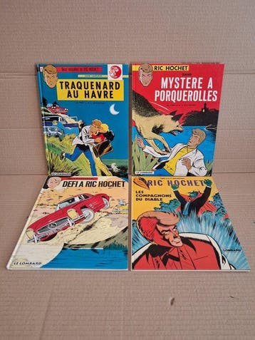 Ric Hochet - 15x C - 15 Album - Réédition - 1973/2002, Livres