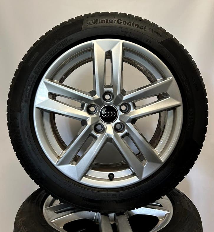 Audi A4 A5 B9 | 17 inch Velgen + Winterbanden, Auto-onderdelen, Banden en Velgen, 17 inch, Winterbanden, 225 mm, Personenwagen