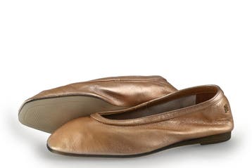 Tommy Hilfiger Ballerinas in maat 37 Goud, Overige kleuren, Verzenden, Ballerina's, Zo goed als nieuw