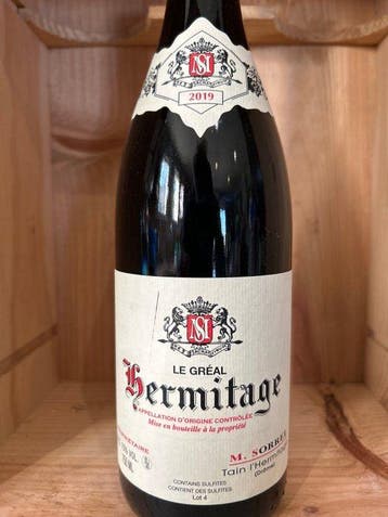 2019 Domaine Sorrel, Hermitage Le Gréal - Hermitage - 1 Fles, Nieuw