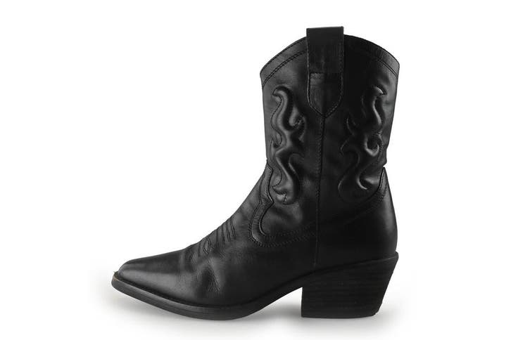 Nelson Cowboy laarzen in maat 39 Zwart, Kleding | Dames, Schoenen, Zwart, Zo goed als nieuw, Verzenden