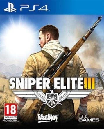 Sniper Elite III Afrika (PS4 Games), Games en Spelcomputers, Ophalen of Verzenden, Zo goed als nieuw