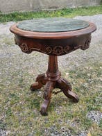 Middentafel - Hout, Messing