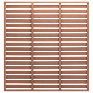Panneau cloture WPC 180x180cm Marron - Retour client -41%, Verzenden