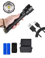 DrPhone ICE V3 – Krachtige LED Zaklamp XHP90 – 500 Meter, Verzenden, Nieuw