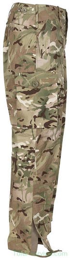 British army BDU gevechtsbroek Windproof, MTP Multicam, Verzamelen, Ophalen of Verzenden, Landmacht, Kleding of Schoenen