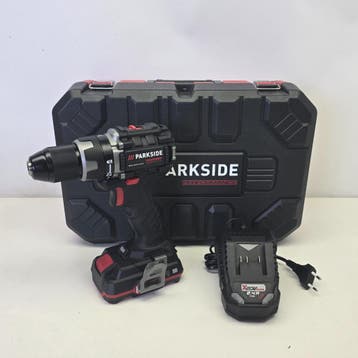 Parkside Schroefboormachine PABSP 20 LI C3 Incl. Accu &Lader, Bricolage & Construction, Outillage | Foreuses, Ophalen of Verzenden