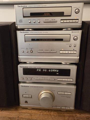 Technics - HD301 Compact 4-Component Mini Stereoset -, Nieuw