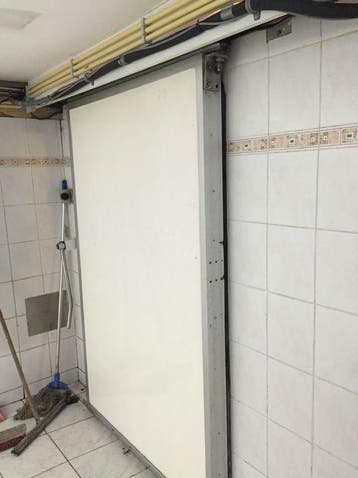 Koelcel schuifdeur B126 x H197cm, met rails, Elektronische apparatuur, Nieuw