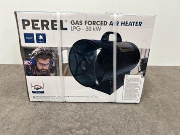 Veiling - Perel heteluchtkanon op gas LPG 30kW, Gebruikt