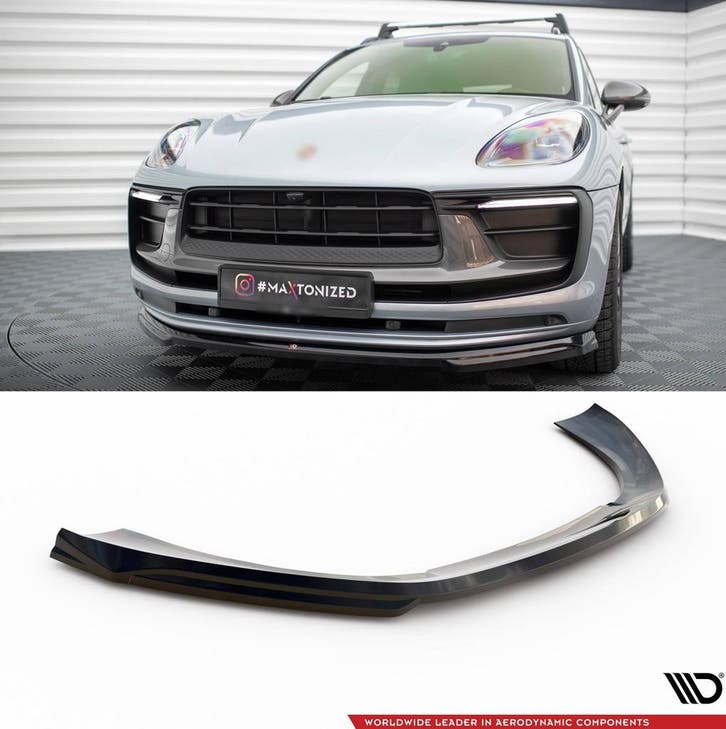 Front Splitter voor Porsche Macan Mk1 Facelift 2, Autos : Divers, Tuning & Styling, Enlèvement ou Envoi