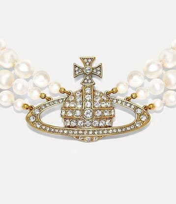 Vivienne Westwood - laiton - Collier - Orb, livré avec un