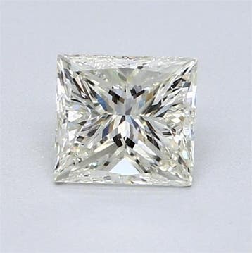 1 pcs Diamant (Natuurlijk) - 1.00 ct - Carré - K - VS2 -, Nieuw