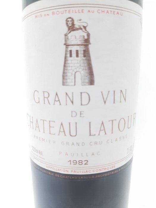 1982 Chateau Latour - Bordeaux, Pauillac 1er Grand Cru, Collections, Vins