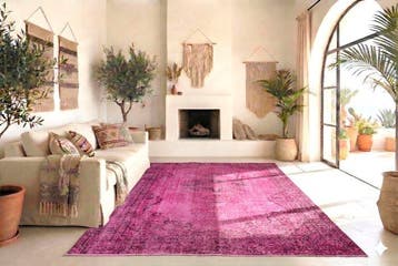 rose vintage - Tapis - 265 cm - 155 cm - avec certificat, Nieuw