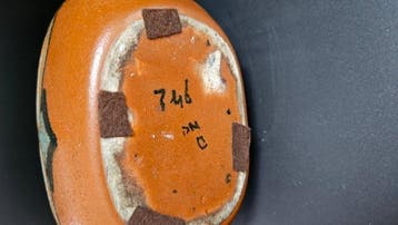 Plateelbakkerij Distel - Bert Nienhuis - Vaas - Groot model, Antiek en Kunst