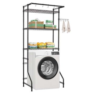 TM Opbergrek boven wasmachine/droger, enkele rij, 3 lagen,, Verzenden, Nieuw