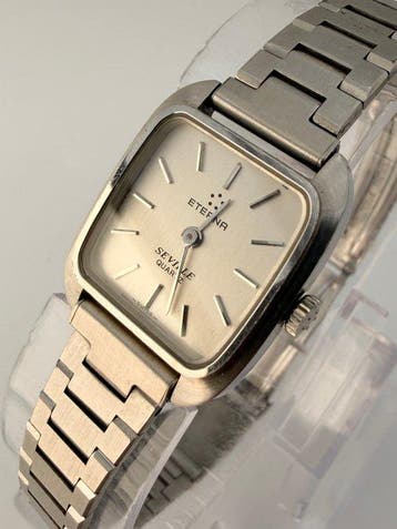 Eterna - Seville Quartz Ladies’ Watch – Stainless Steel -, Nieuw