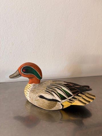 Lokeend - Raffinata Anatra Decoy 25 cm ( Alzavola Comune)