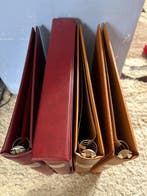 Accessoires - 4 classeurs Lindner doccasion avec mécanisme, Gestempeld
