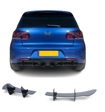 Diffuser aanzetstuk | geschikt voor Volkswagen | Golf 08-12, Verzenden