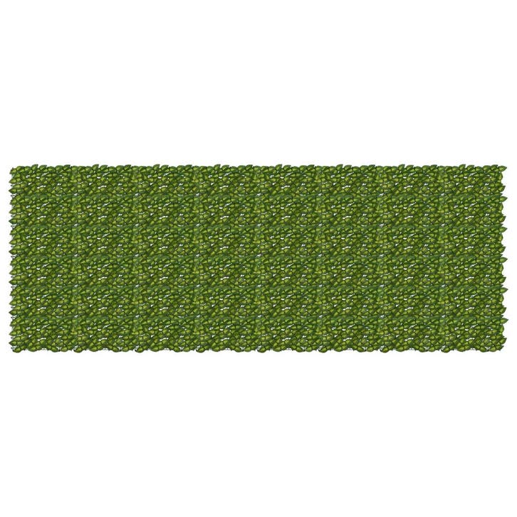 vidaXL Balkonscherm met bladeren Groen en Geel 400 x 150 cm, Tuin en Terras, Parasols, Nieuw, Verzenden