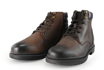 Geox Veterboots in maat 40 Bruin, Kleding | Heren, Schoenen, Bruin, Verzenden, Boots, Zo goed als nieuw