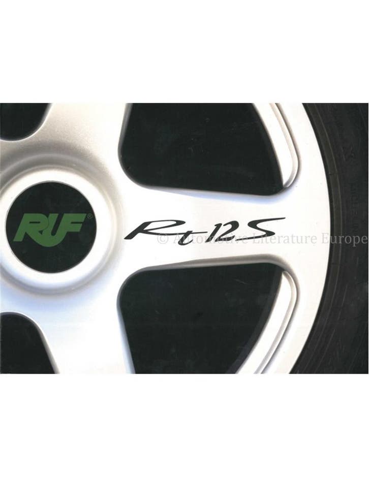 2010 RUF RT 12S BROCHURE DUITS ENGELS, Livres, Autos | Brochures & Magazines