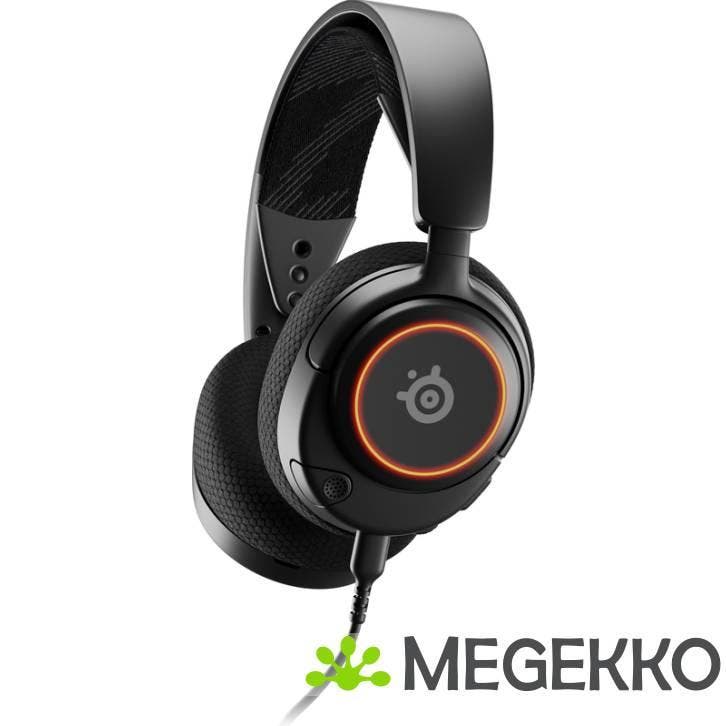 Steelseries Arctis Nova 3 USB Bedraad Zwart Gaming Headset, Computers en Software, Overige Computers en Software, Nieuw, Verzenden