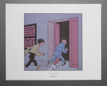 Hergé - Moulinsart - Tintin - Ensemble de 3 tirés à part -, Nieuw
