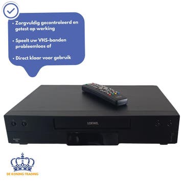 Loewe VV 3102 M | VHS Videorecorder | VHS Speler | Video, Audio, Tv en Foto, Verzenden, Gebruikt, VHS-speler of -recorder