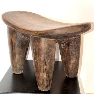 Vierpotige kruk – West-Afrika - Burkina Faso (Zonder