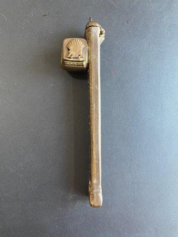 Divit pencase - Messing, Koper - India - 19th century, Antiek en Kunst